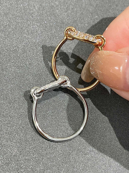 [⭐Aura]RONDE SMALL DIAMOND RING