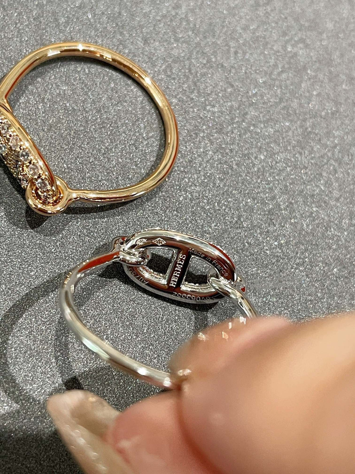 [⭐Aura]RONDE SMALL DIAMOND RING