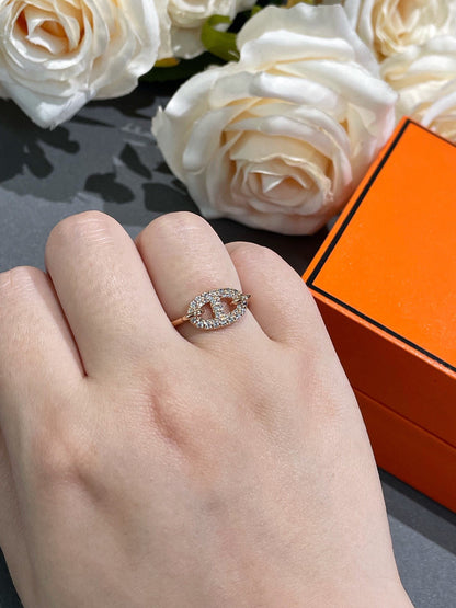 [⭐Aura]RONDE SMALL DIAMOND RING