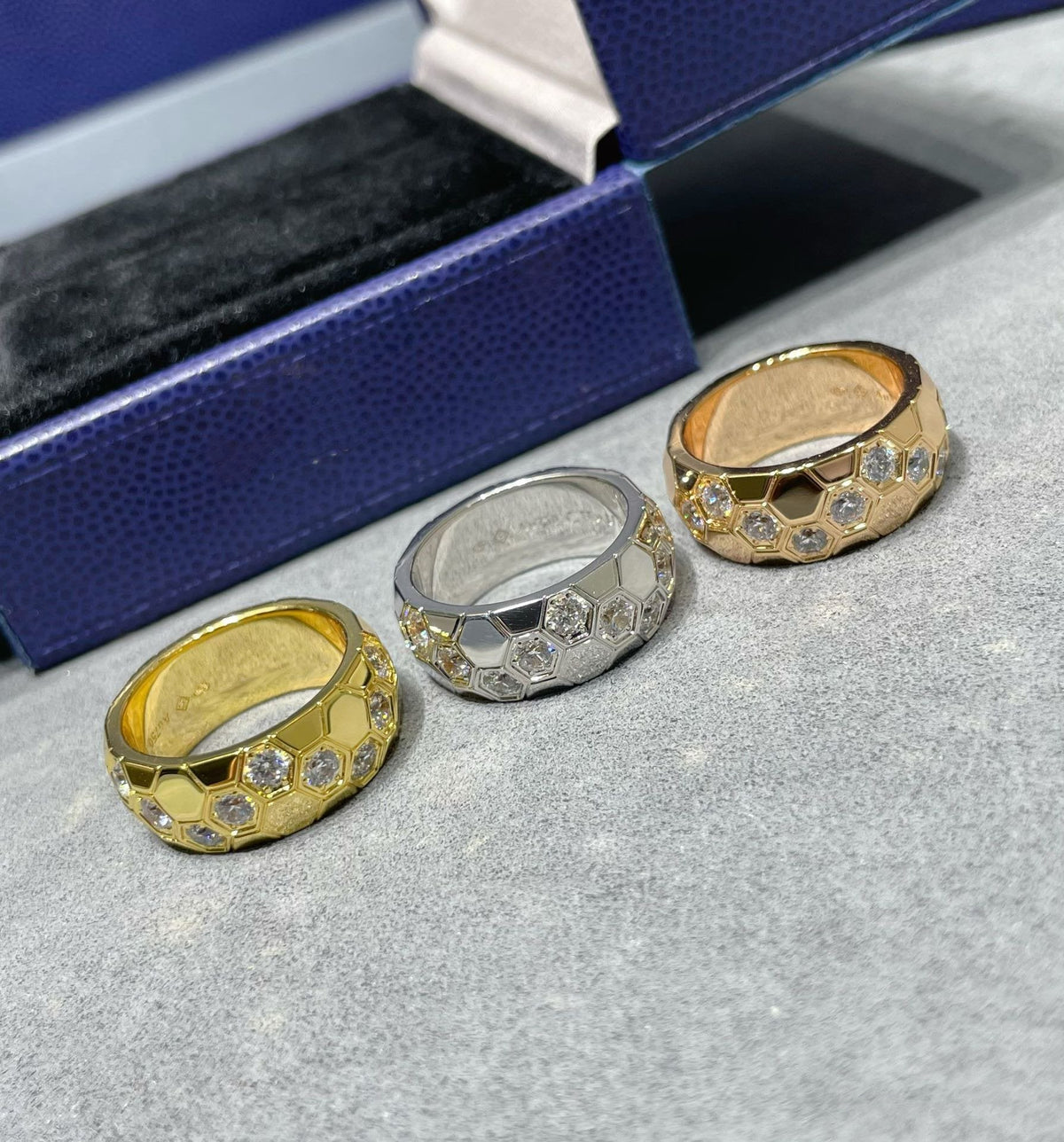 [⭐Aura]BEE LOVE DIAMOND LARGE RING