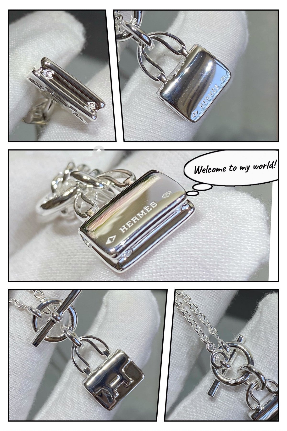 [⭐Aura]CONSTANCE PEDANT SILVER NECKLACE