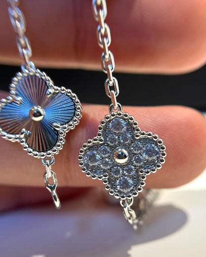 [⭐Aura] CLOVER 5 MOTIF LASER BRACELET COLLECTION