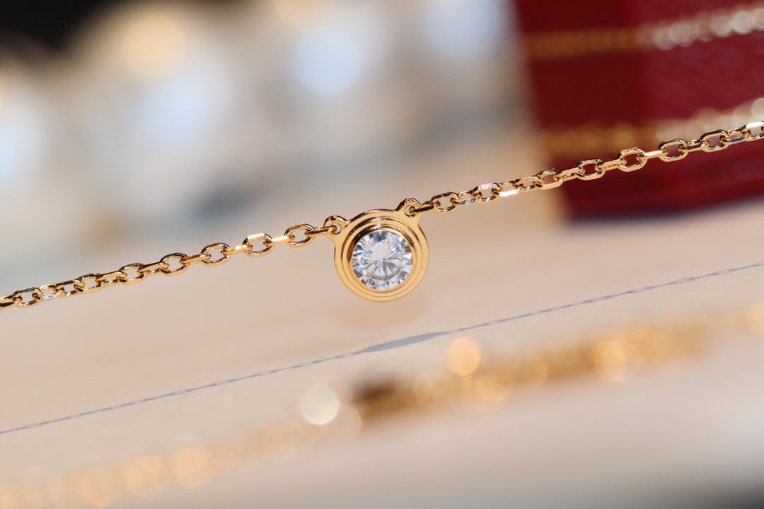 [⭐Aura]DAMOUR DIAMOND NECKLACE