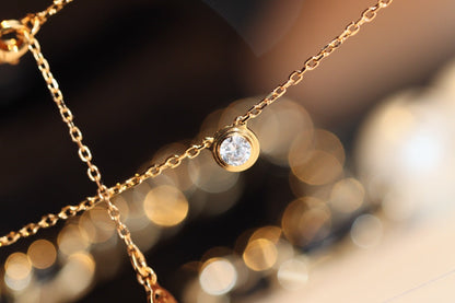 [⭐Aura]DAMOUR DIAMOND NECKLACE