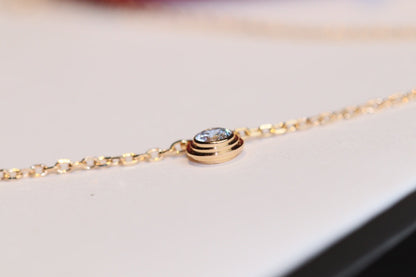 [⭐Aura]DAMOUR DIAMOND NECKLACE