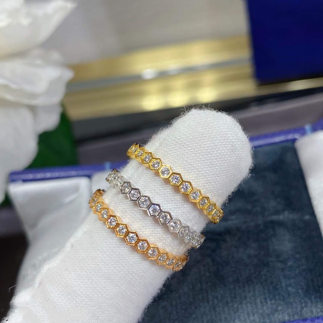 [⭐Aura]BEE LOVE DIAMOND PAVED SMALL RING
