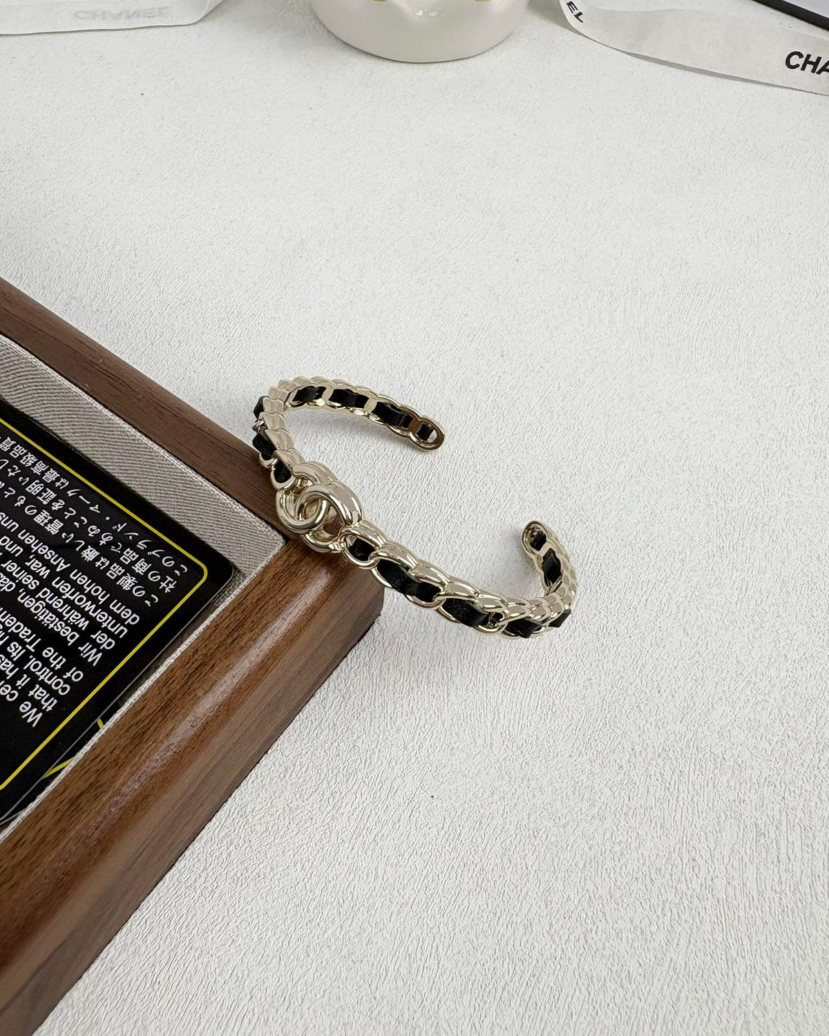 [⭐Aura]Double C Open Bangle