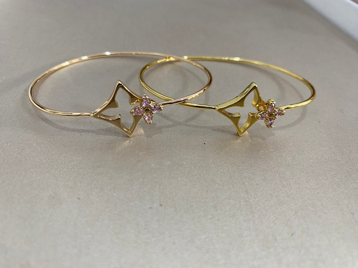 [⭐Aura]Pink Diamond Bracelet