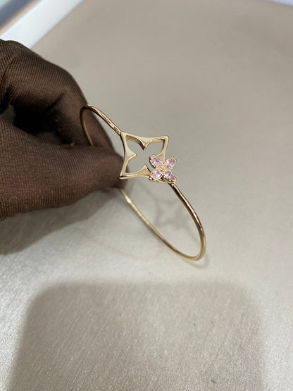 [⭐Aura]Pink Diamond Bracelet