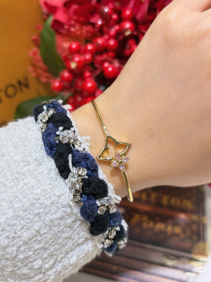 [⭐Aura]Pink Diamond Bracelet