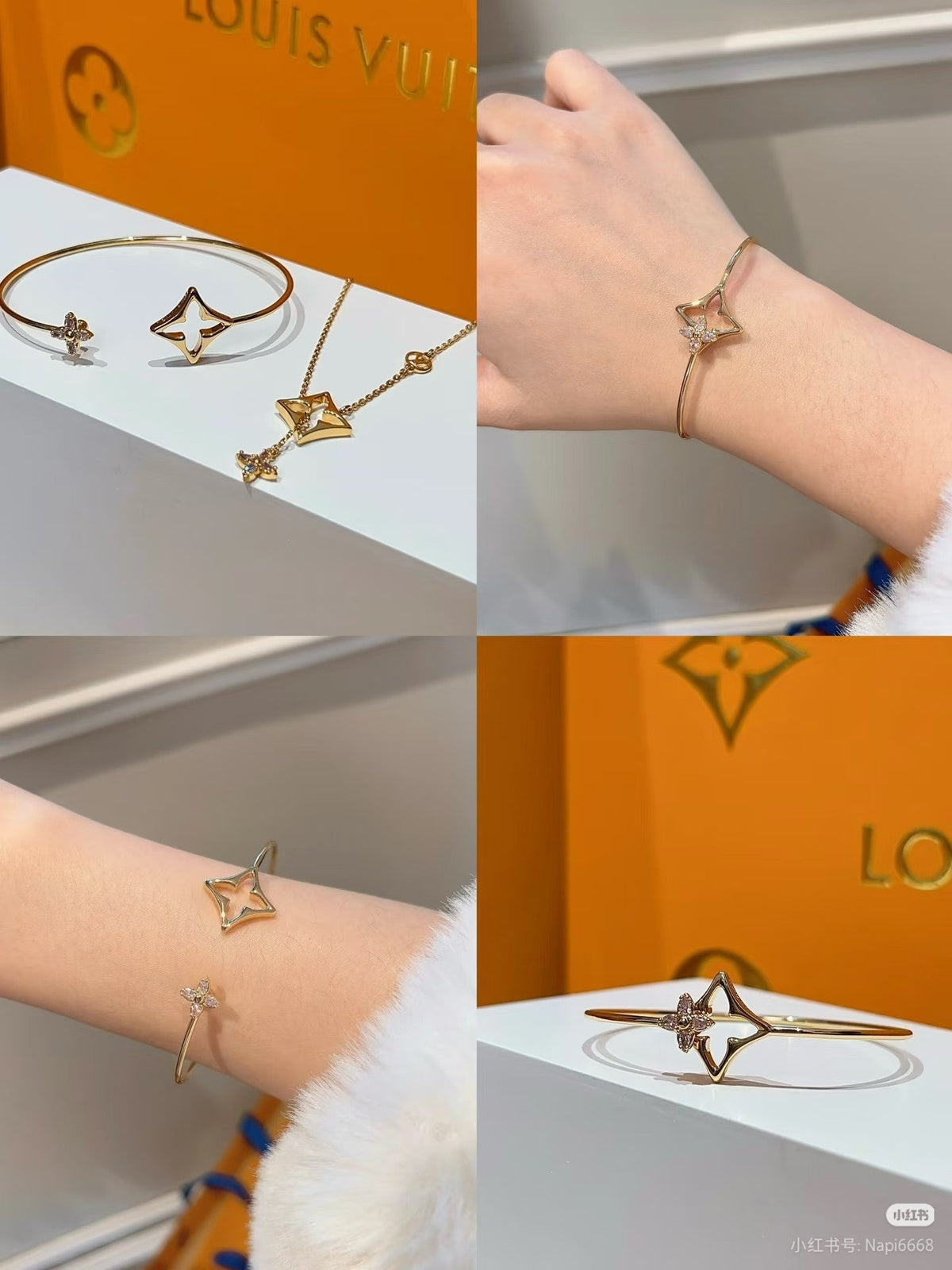 [⭐Aura]Pink Diamond Bracelet