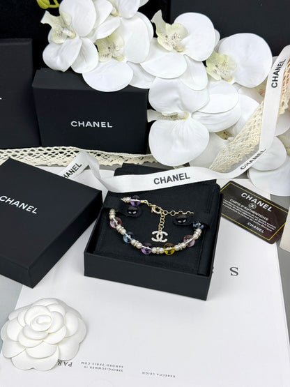 [⭐Aura]Colorful Transparent Resin Bracelet