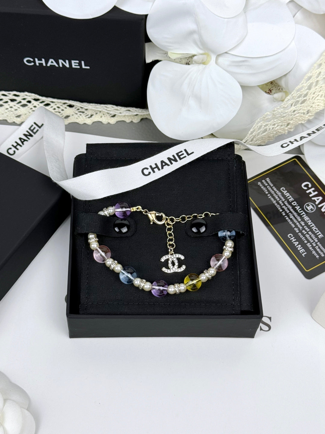 [⭐Aura]Colorful Transparent Resin Bracelet