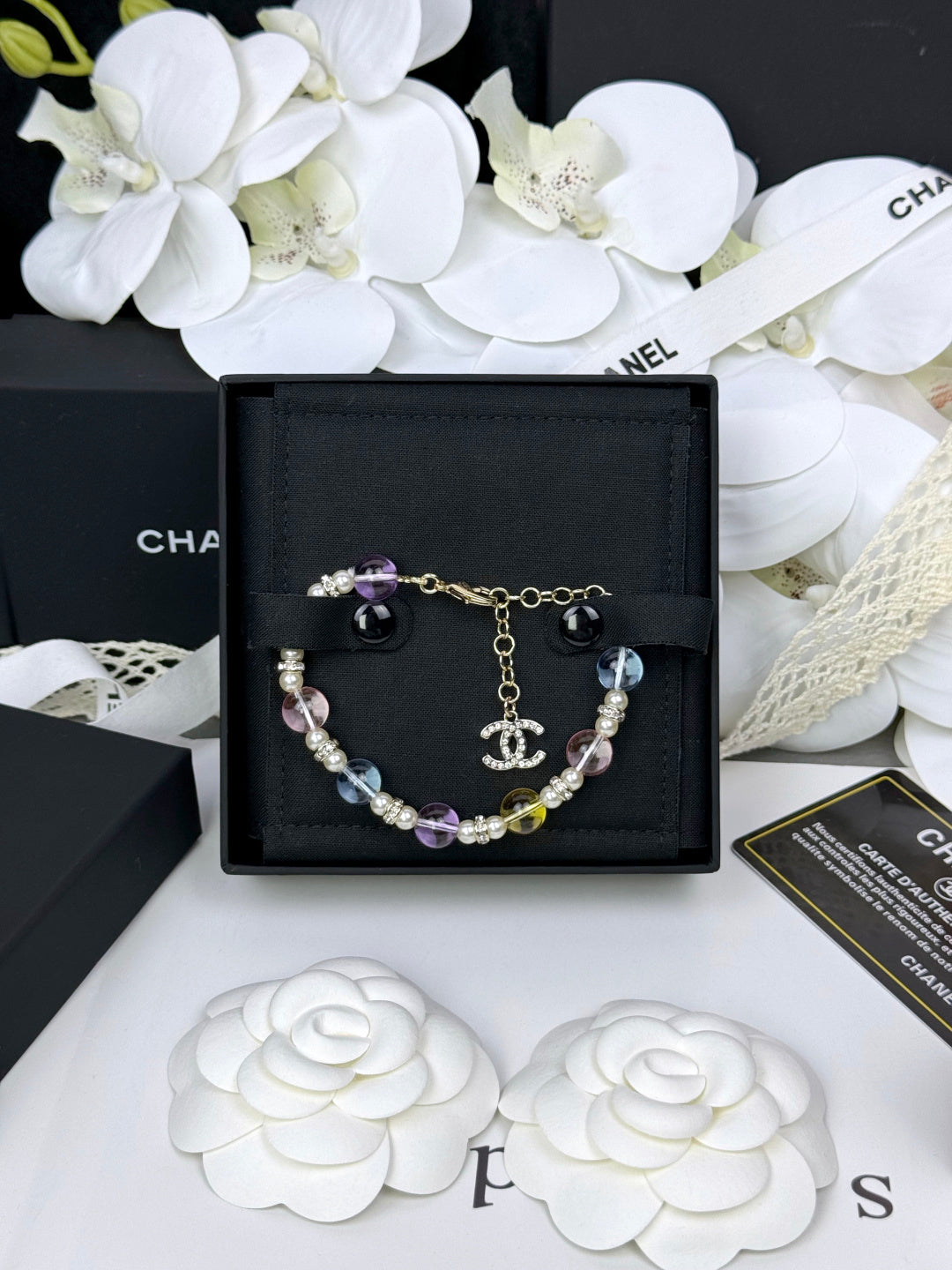 [⭐Aura]Colorful Transparent Resin Bracelet