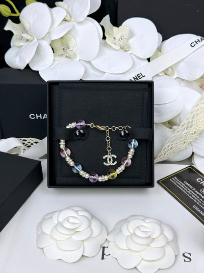 [⭐Aura]Colorful Transparent Resin Bracelet