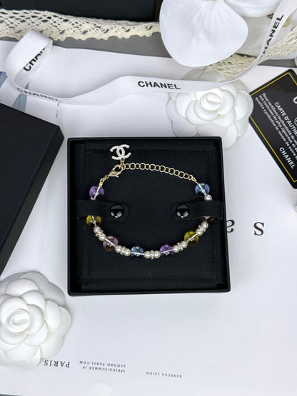 [⭐Aura]Colorful Transparent Resin Bracelet