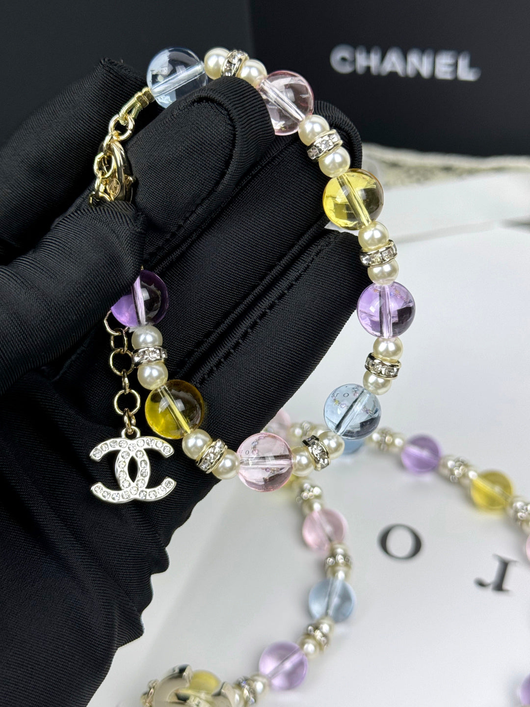 [⭐Aura]Colorful Transparent Resin Bracelet