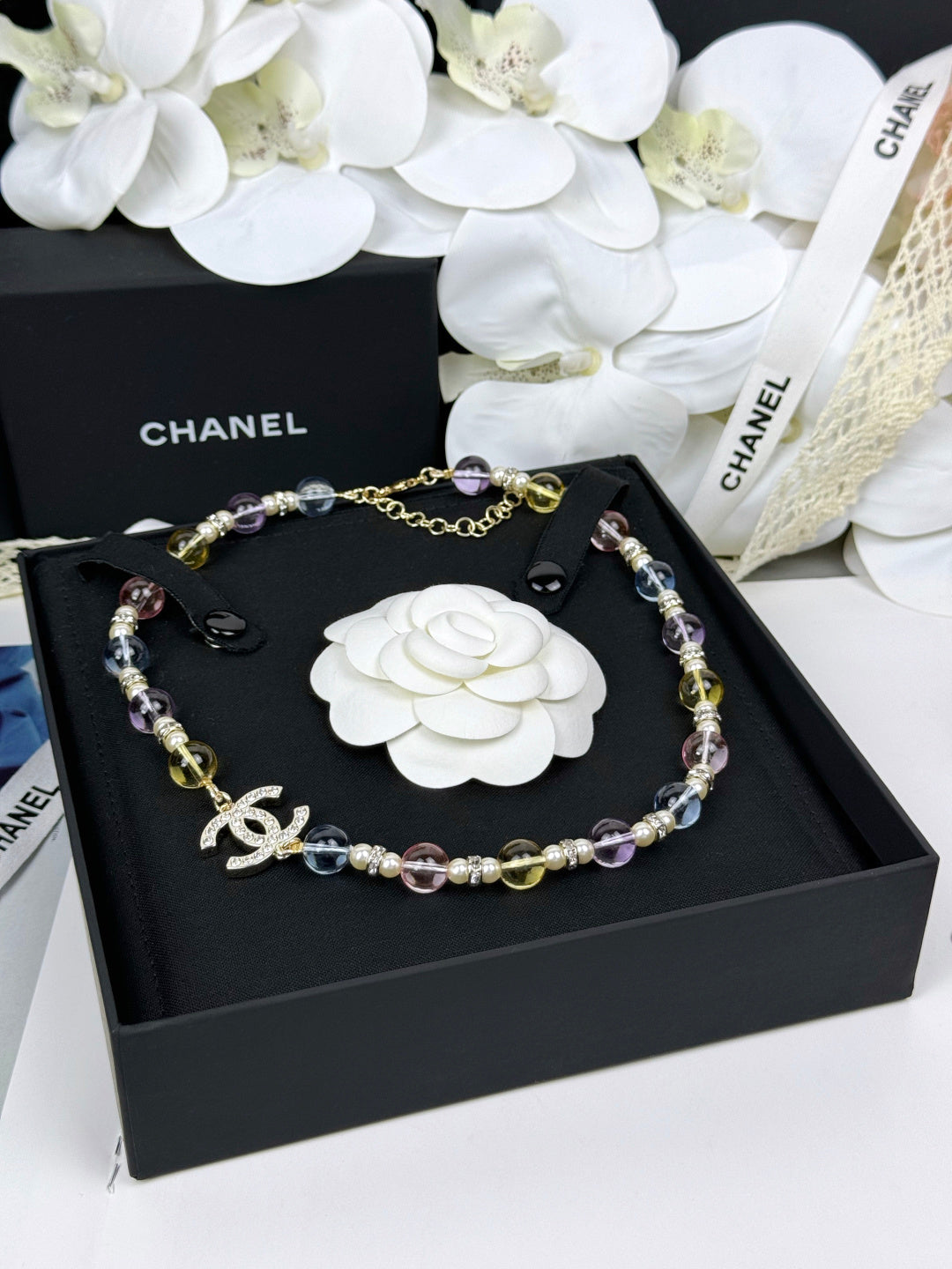 [⭐Aura]26C New Spring Collection Colorful Transparent Resin Necklace