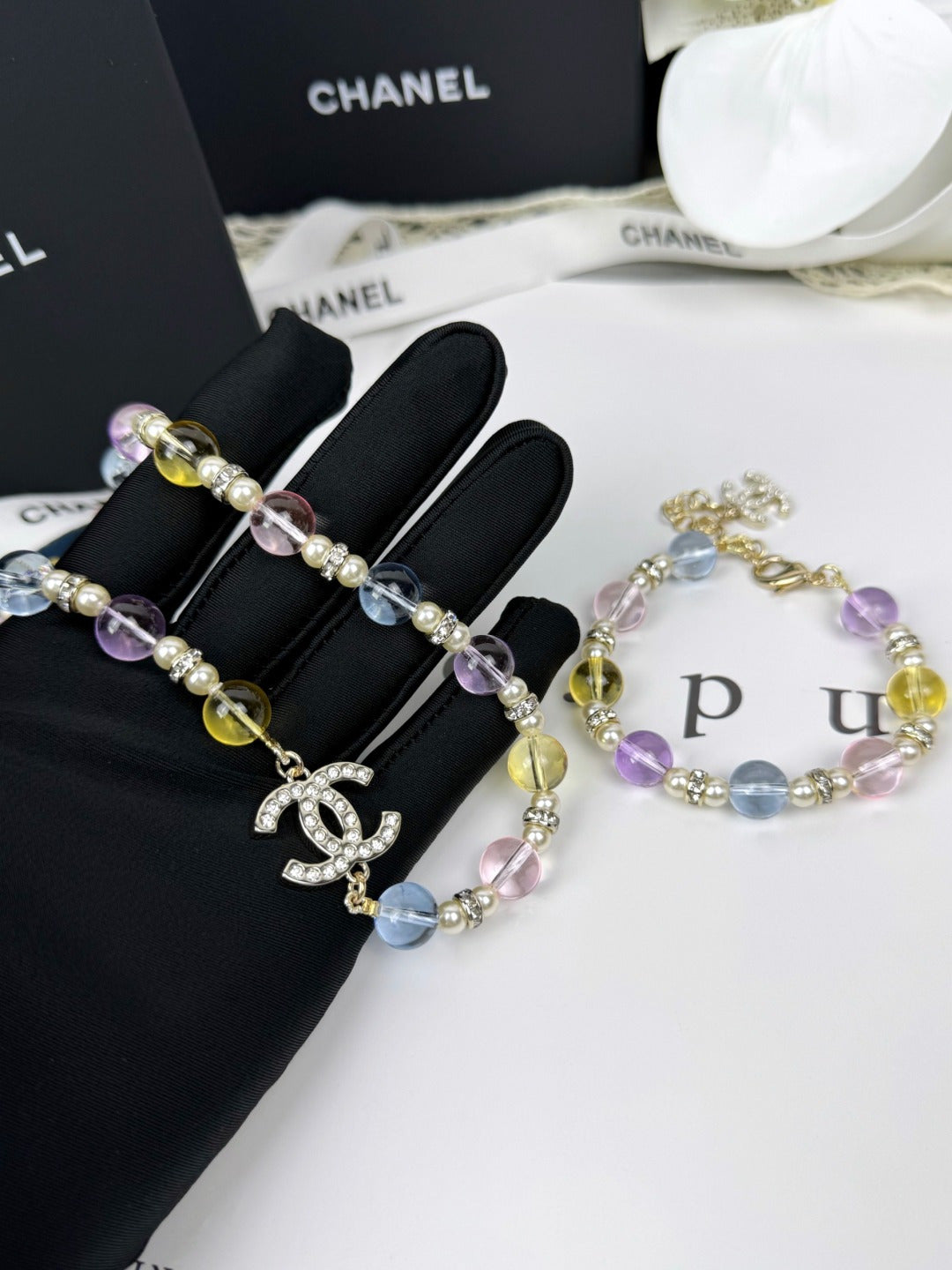 [⭐Aura]26C New Spring Collection Colorful Transparent Resin Necklace