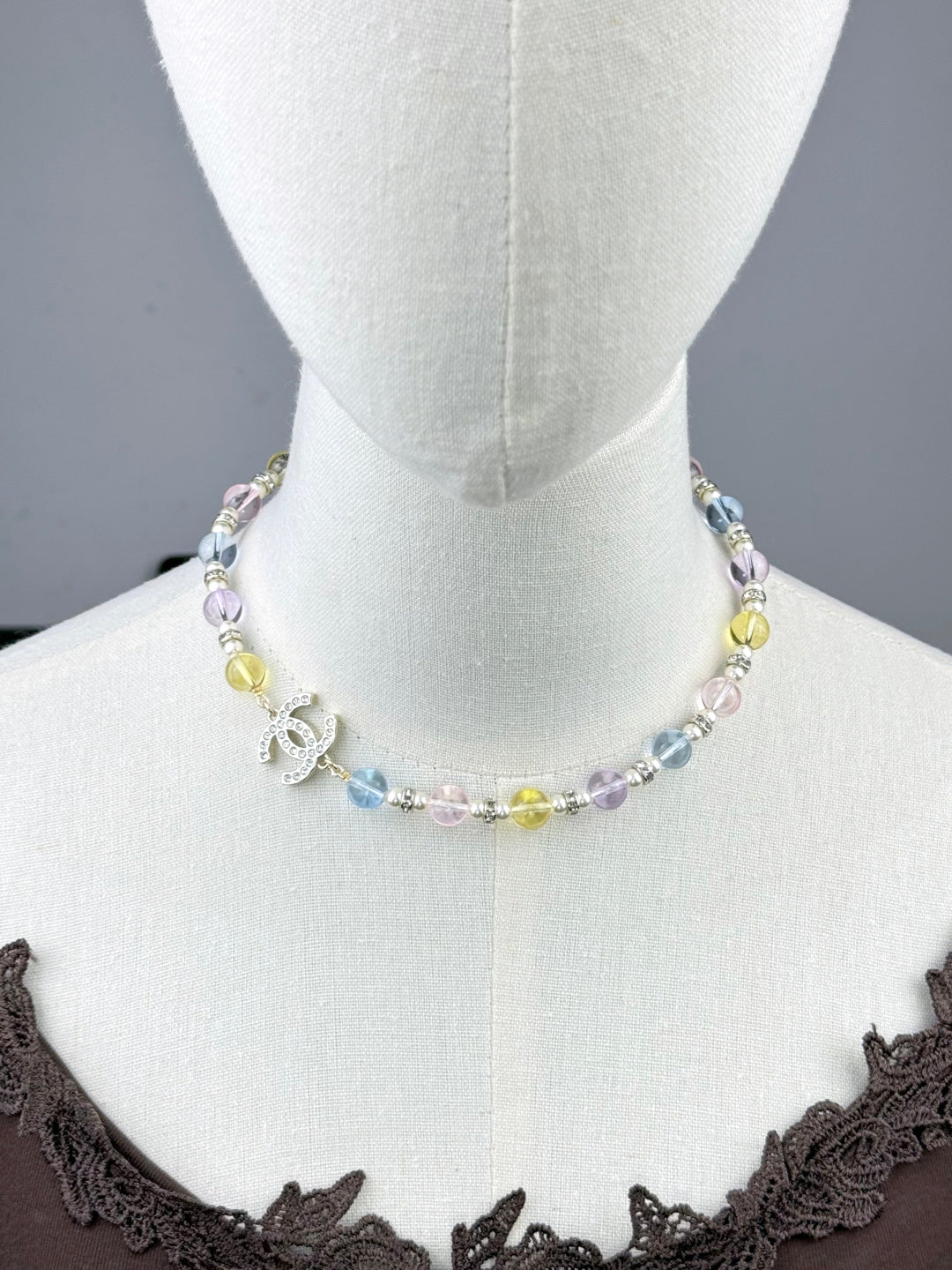 [⭐Aura]26C New Spring Collection Colorful Transparent Resin Necklace