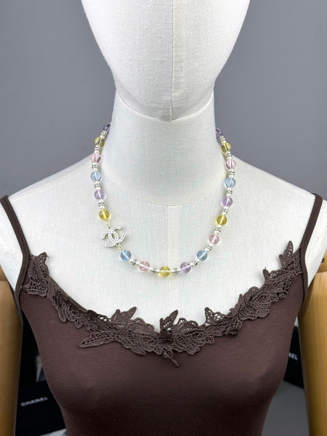 [⭐Aura]26C New Spring Collection Colorful Transparent Resin Necklace