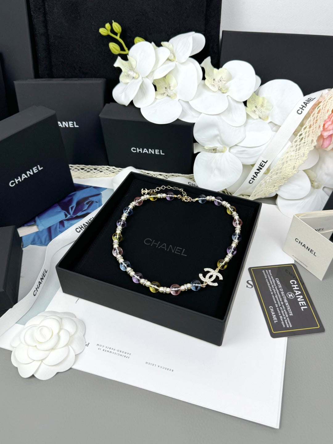 [⭐Aura]26C New Spring Collection Colorful Transparent Resin Necklace