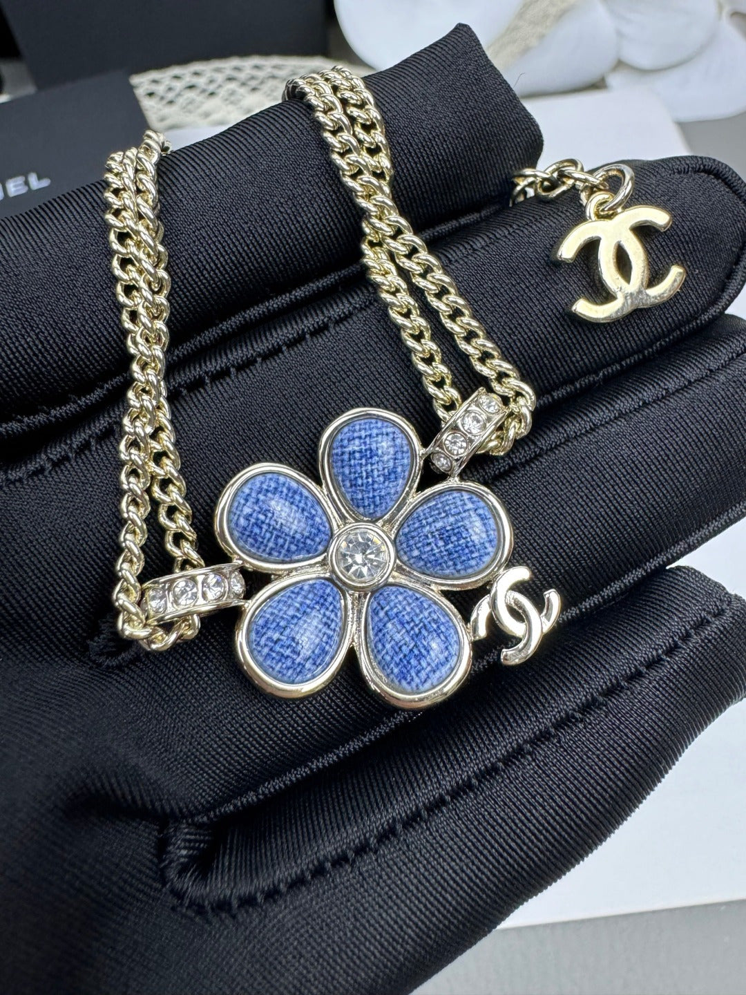[⭐Aura]VOLTE New Blue Floral Double-Layer Bracelet