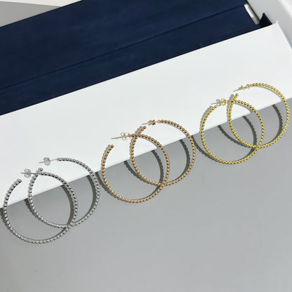 [⭐Aura]SMOOTH BEAD STUD EARRINGS