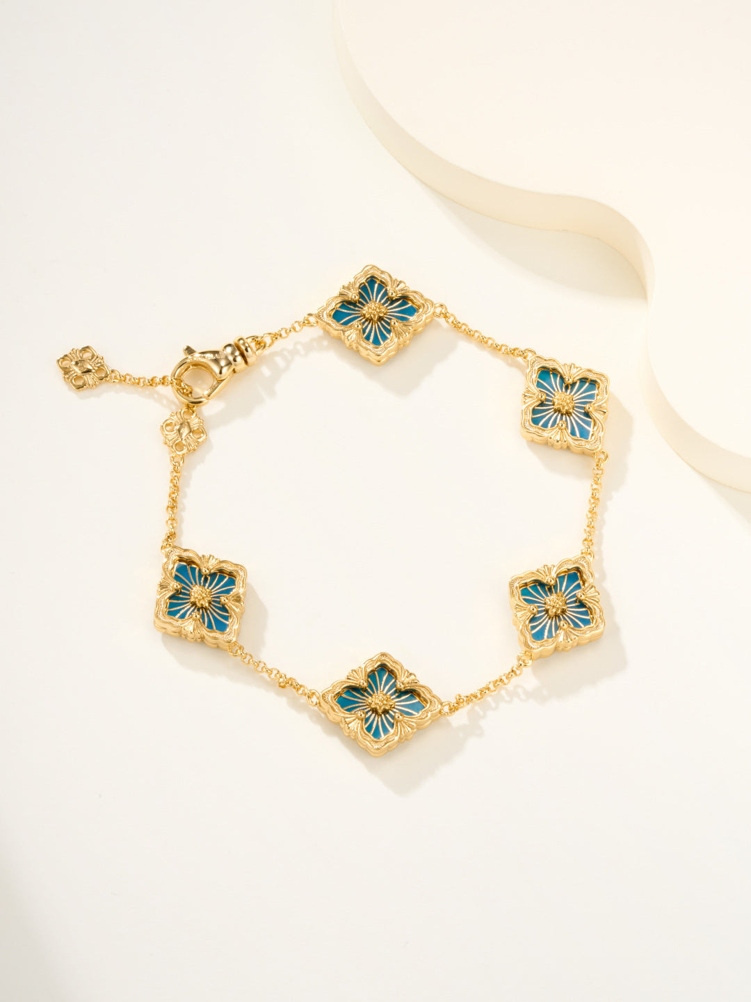 [⭐Aura]B.C.L ENAMELED Five-Flower Bracelet（Various Colors)