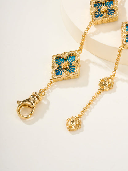 [⭐Aura]B.C.L ENAMELED Five-Flower Bracelet（Various Colors)