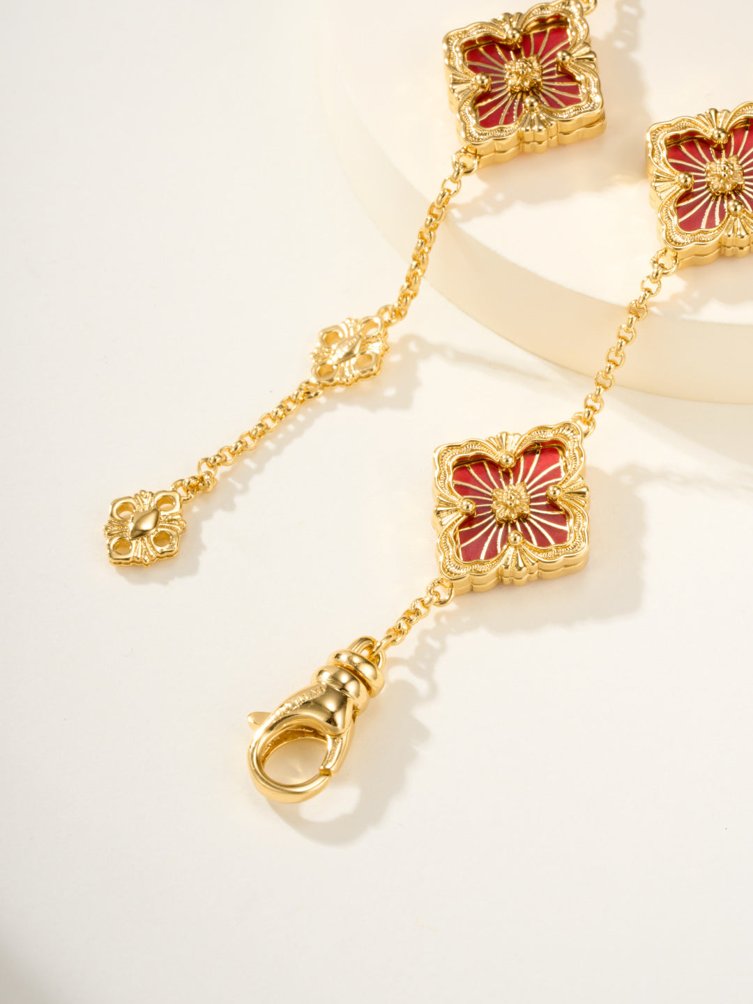 [⭐Aura]B.C.L ENAMELED Five-Flower Bracelet（Various Colors)