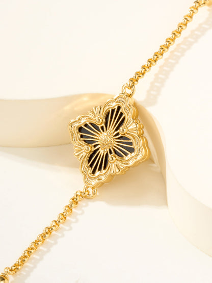 [⭐Aura]B.C.L ENAMELED One-Flower Bracelet（Various Colors)