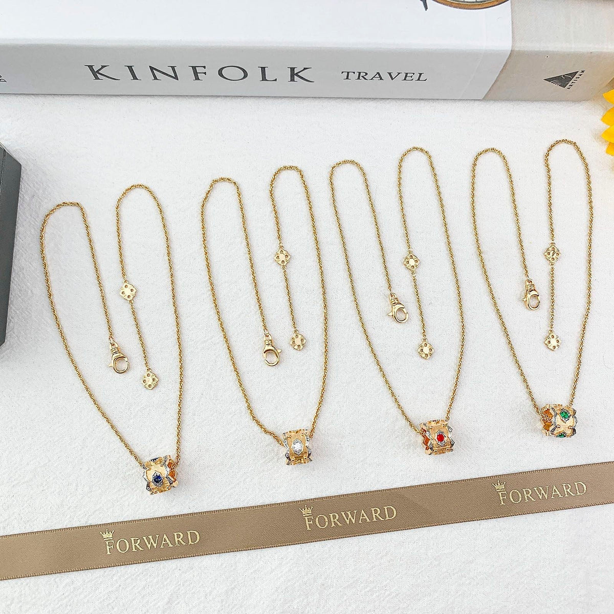 [⭐Aura] B.C.L “Little Waist” Enamel  NECKLACE（Various colors