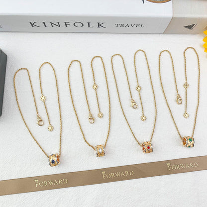 [⭐Aura] B.C.L “Little Waist” Enamel  NECKLACE（Various colors