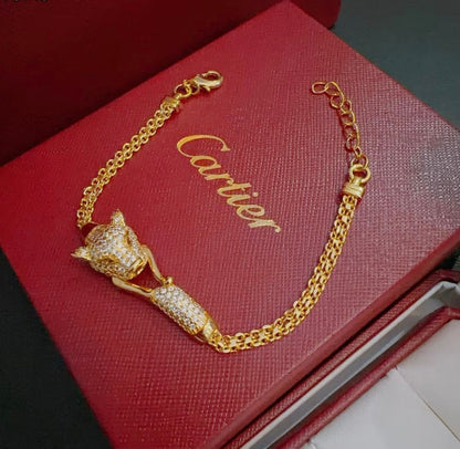 [⭐Aura Jewelry] PANTHERE  BRACELET DIAMONDS