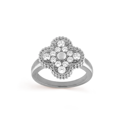 [⭐Aura]CLOVER DIAMOND RING
