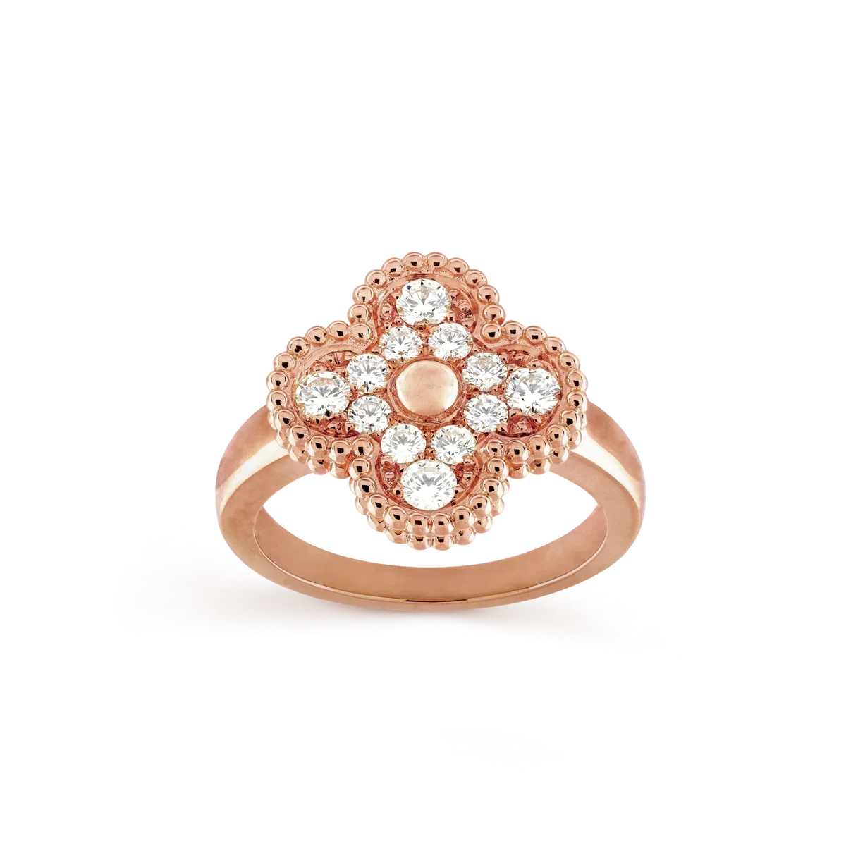 [⭐Aura]CLOVER DIAMOND RING