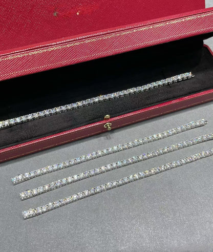 [⭐Aura jewelrys]TENNIS BRACELET WITH FULL DIAMOND SETTING