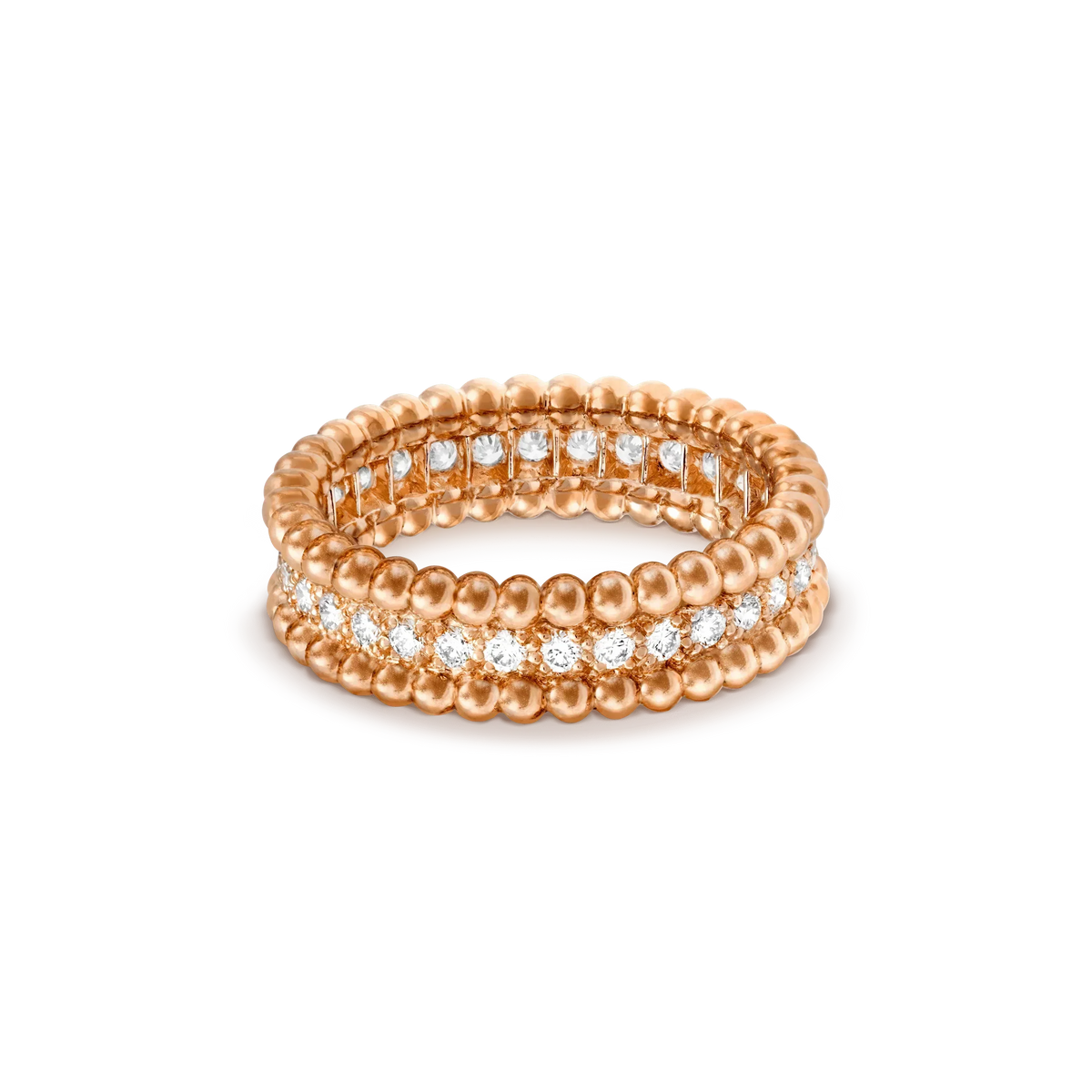 [⭐Aura]PERLEE DIAMOND ROSE GOLD RING