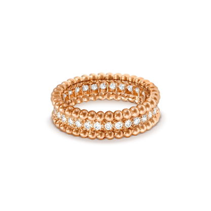 [⭐Aura]PERLEE DIAMOND ROSE GOLD RING