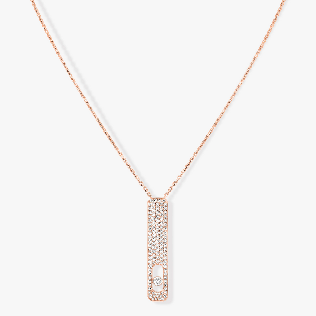 [⭐Aura]MY FIRST DIAMOND PAVED NECKLACE