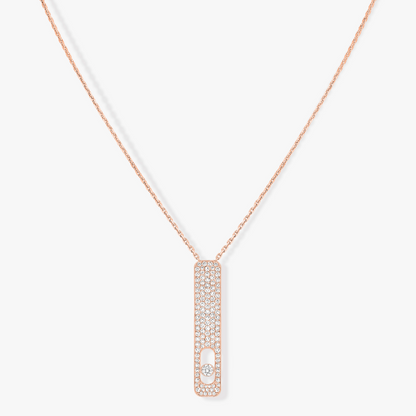 [⭐Aura]MY FIRST DIAMOND PAVED NECKLACE