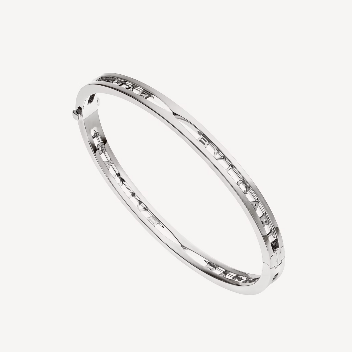 [⭐Aura]ZERO 1 SPIRAL LOGO SILVER BRACELET