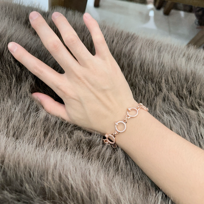 [⭐Aura Jewelry] LOVE&JUSTE BRACELET DIAMONDS