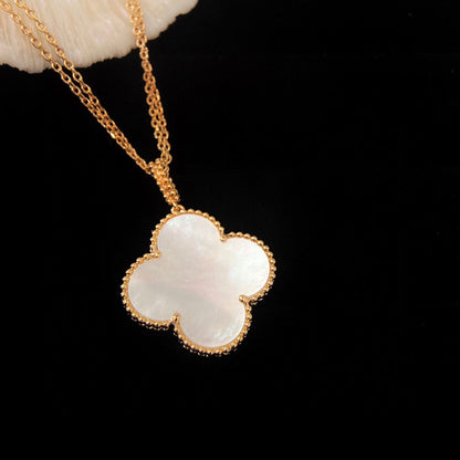 [⭐Aura]CLOVER 25MM MOP LARGE PENDANT NECKLACE