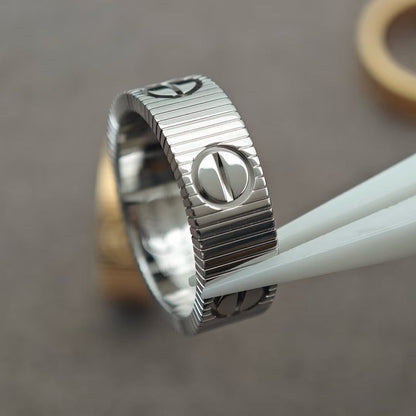 [⭐Aura]LOVE 6.5MM RING
