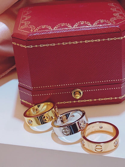 [⭐Aura]Three-Diamond Ring