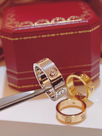 [⭐Aura]Three-Diamond Ring
