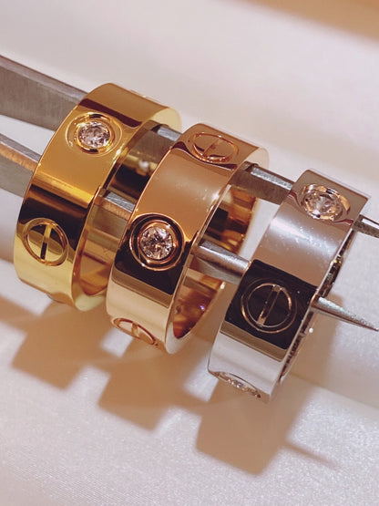 [⭐Aura]Three-Diamond Ring