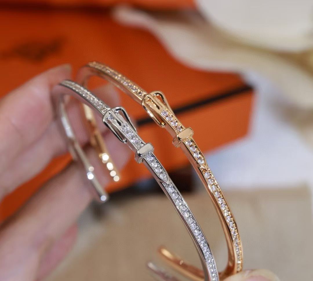 [⭐Aura]DIAMOND-ENCRUSTED BRACELET THREE COLORS